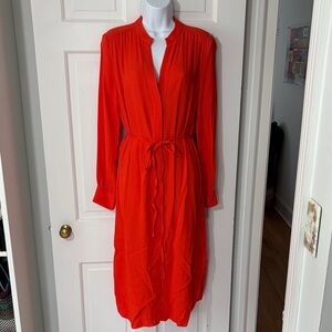 Boss Bright Red dress